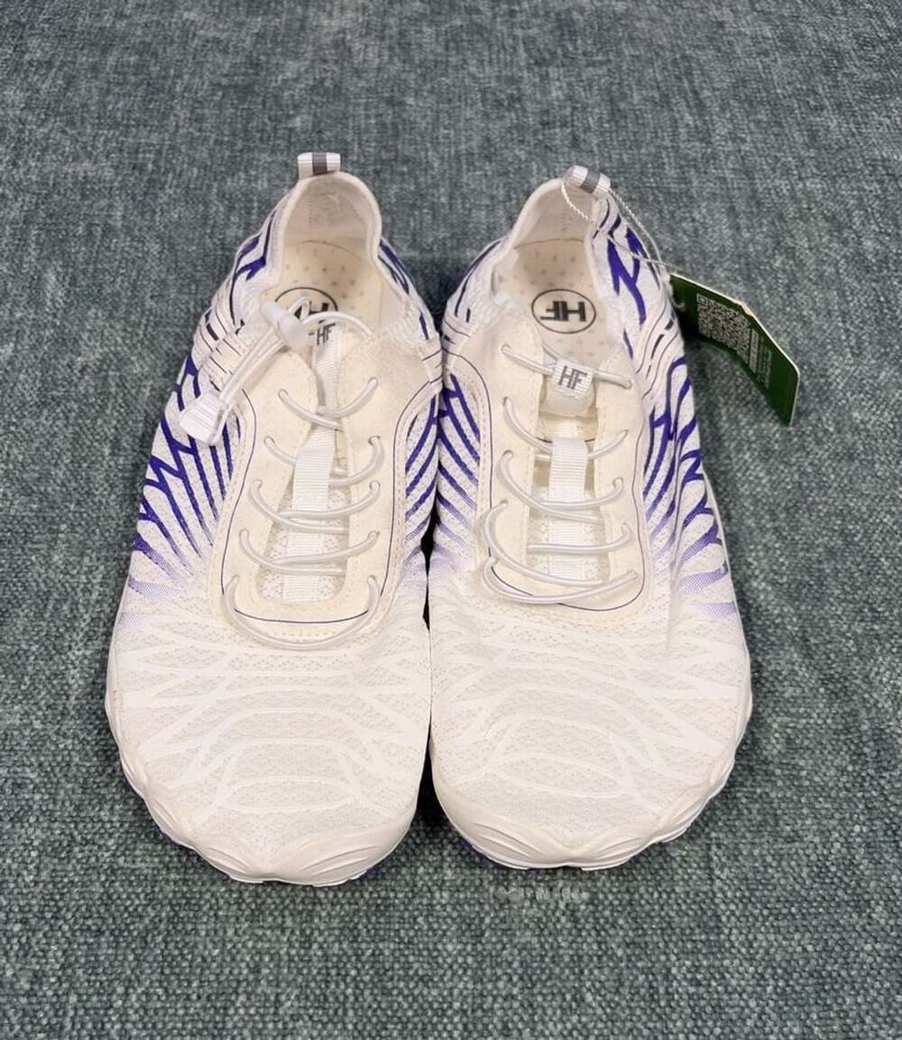 NWT Hike Footwear Lorax Barefoot Shoes White Purple Size 43